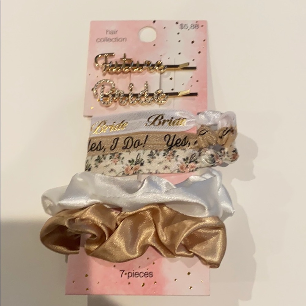 Bride 7 piece hair set